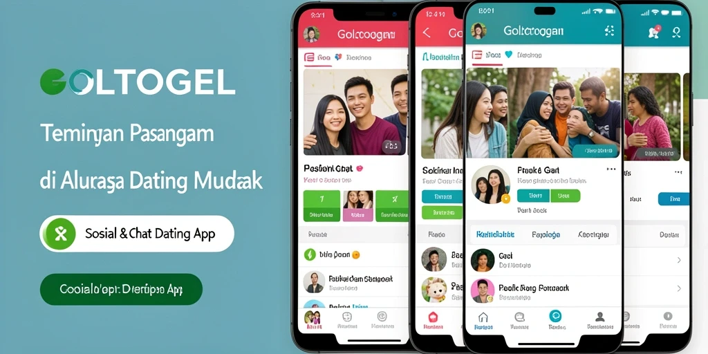 Antarmuka GOLTOGEL yang intuitif dan fitur-fitur menarik.